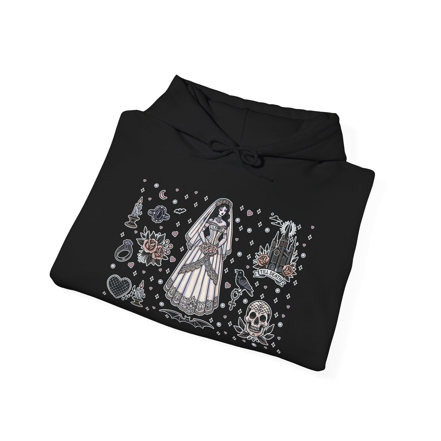 "Bride" Unisex Heavy Blend™ Hooded Sweatshirt