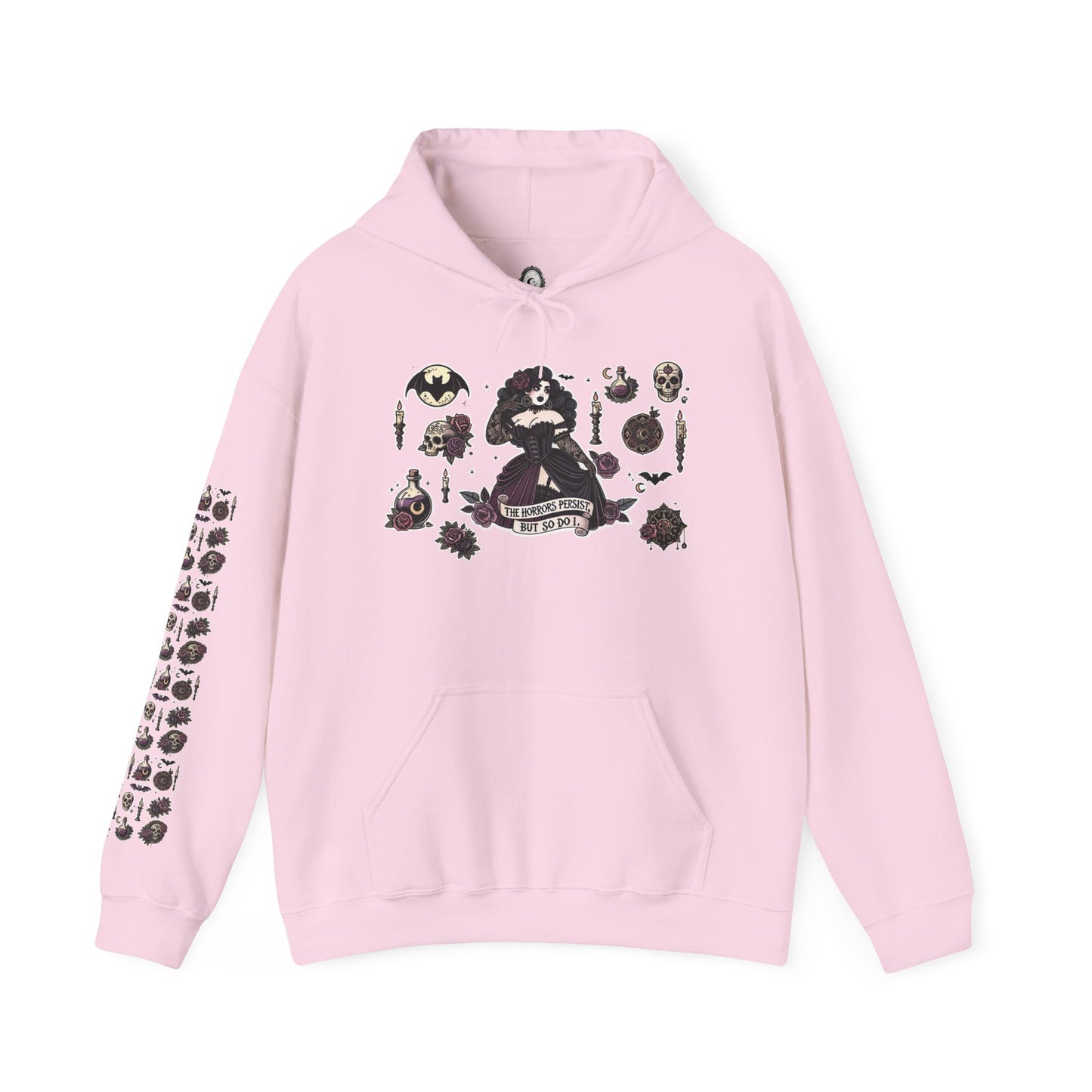 "The Horrors Persist" Unisex Heavy Blend™ Hooded Sweatshirt