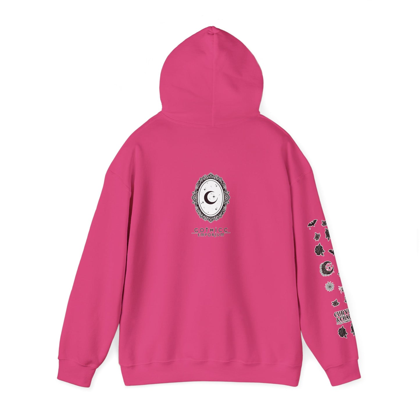 "Curves&Chaos" Unisex Heavy Blend™ Hooded Sweatshirt
