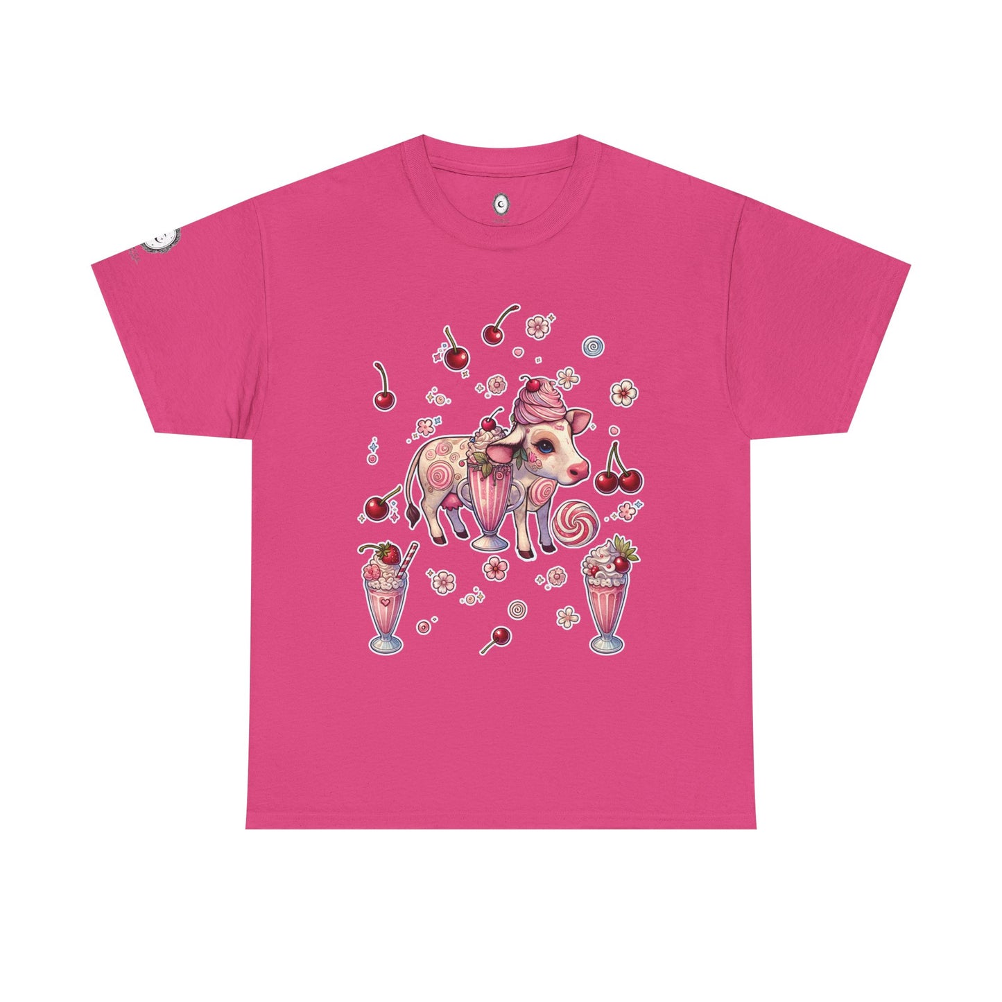 "Strawberry Milkshake" Unisex Heavy Cotton Tee