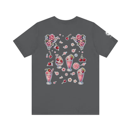 “Milkshake Cow” Unisex Jersey Short Sleeve Tee — soft, sassy, and sweet enough to spill 🐄🥤💅🖤