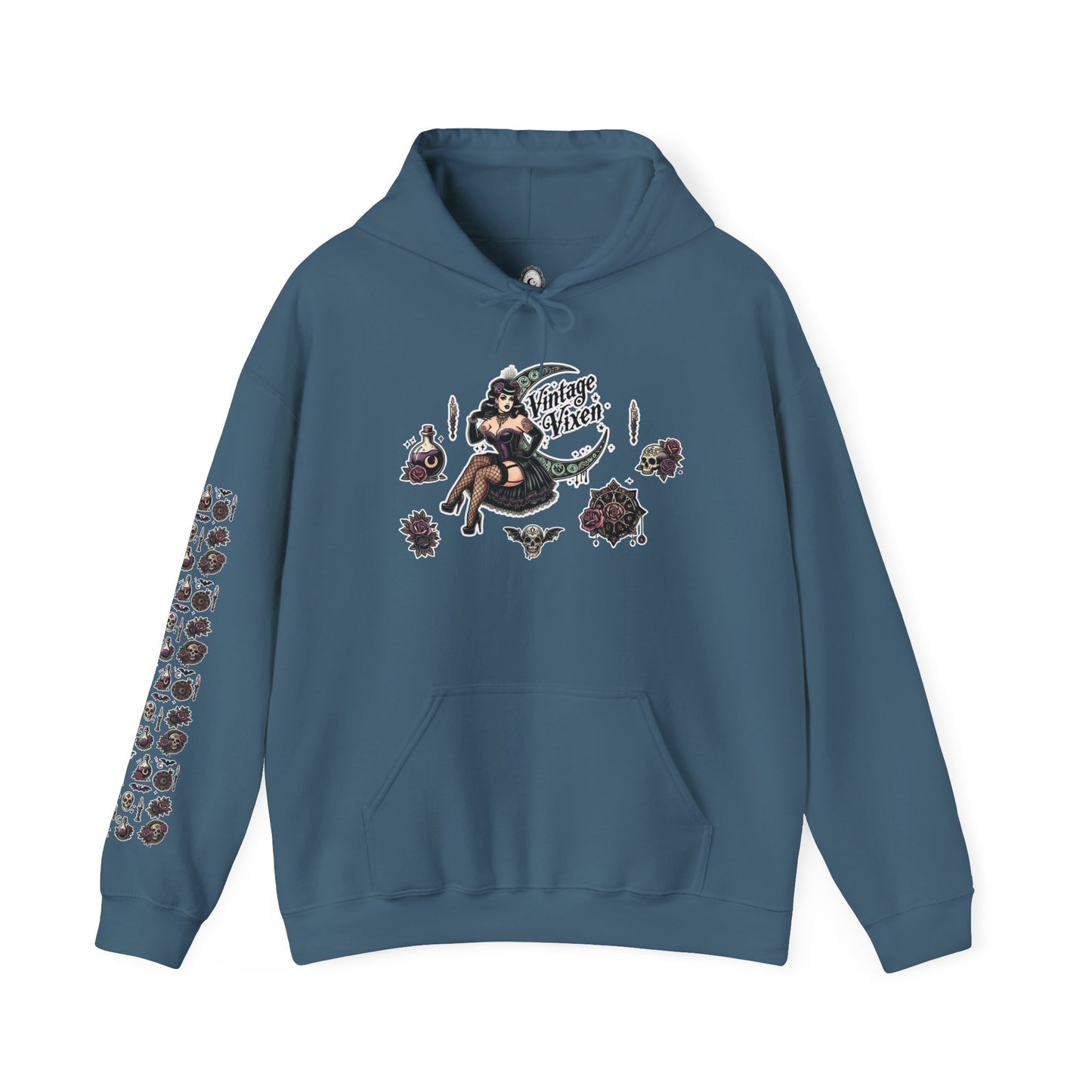 "Vintage Vixen" Unisex Heavy Blend™ Hooded Sweatshirt