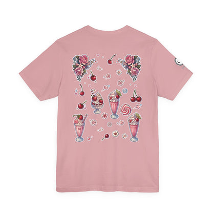 “Milkshake Cow” Unisex Jersey Short Sleeve Tee — soft, sassy, and sweet enough to spill 🐄🥤💅🖤