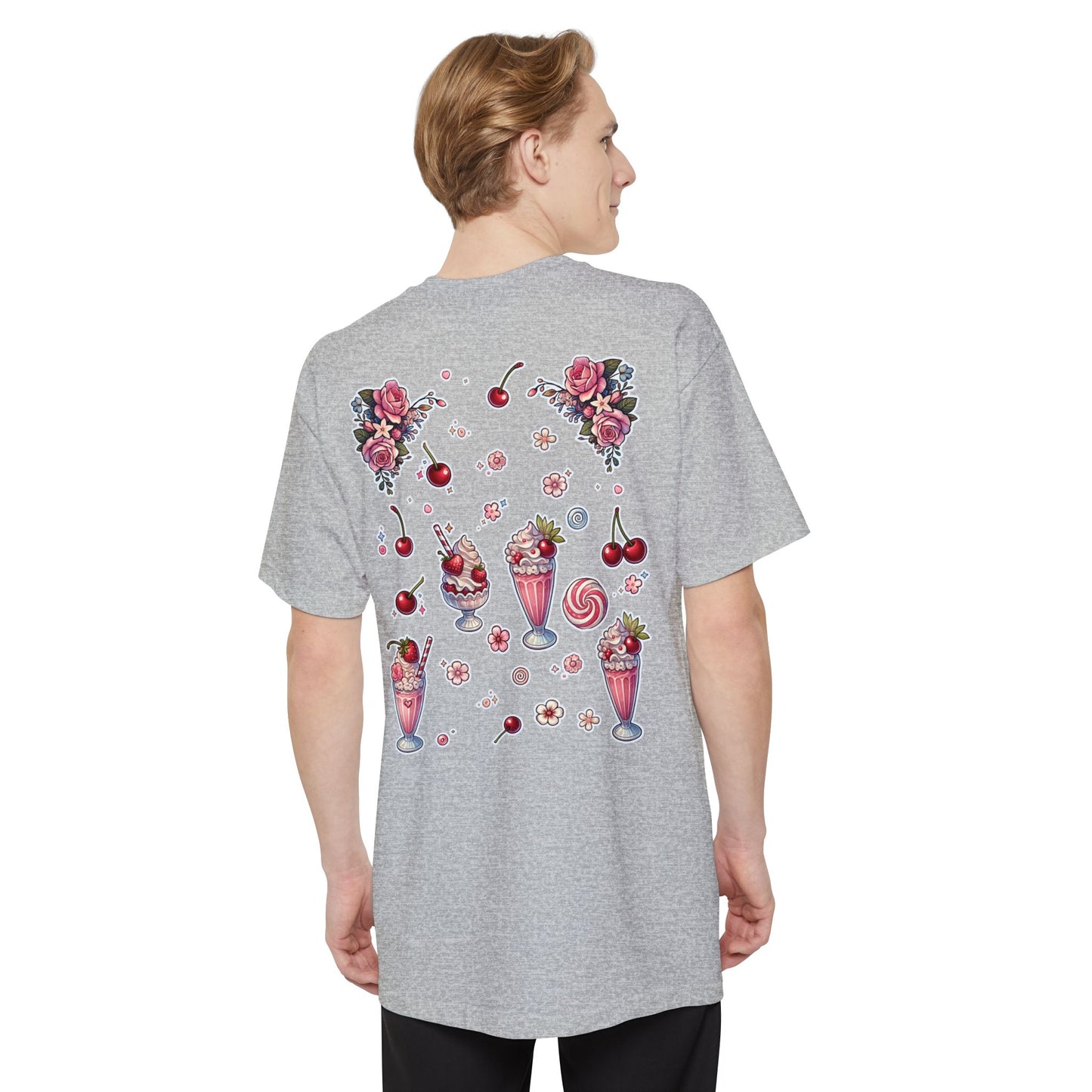 "Milkshake Cow" Unisex Tall Beefy-T® T-Shirt