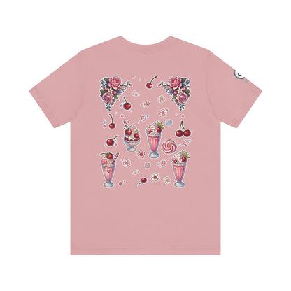 “Milkshake Cow” Unisex Jersey Short Sleeve Tee — soft, sassy, and sweet enough to spill 🐄🥤💅🖤