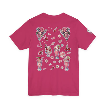 “Milkshake Cow” Unisex Jersey Short Sleeve Tee — soft, sassy, and sweet enough to spill 🐄🥤💅🖤
