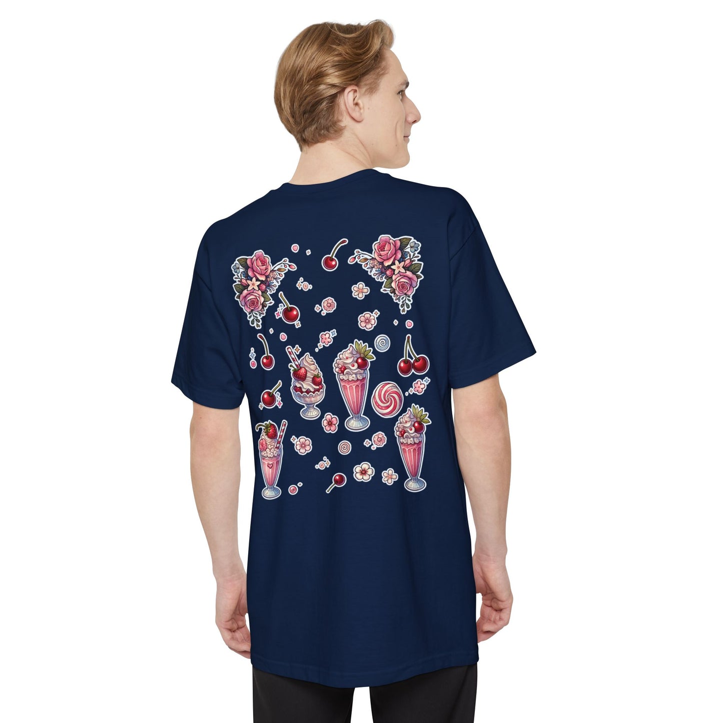 "Milkshake Cow" Unisex Tall Beefy-T® T-Shirt