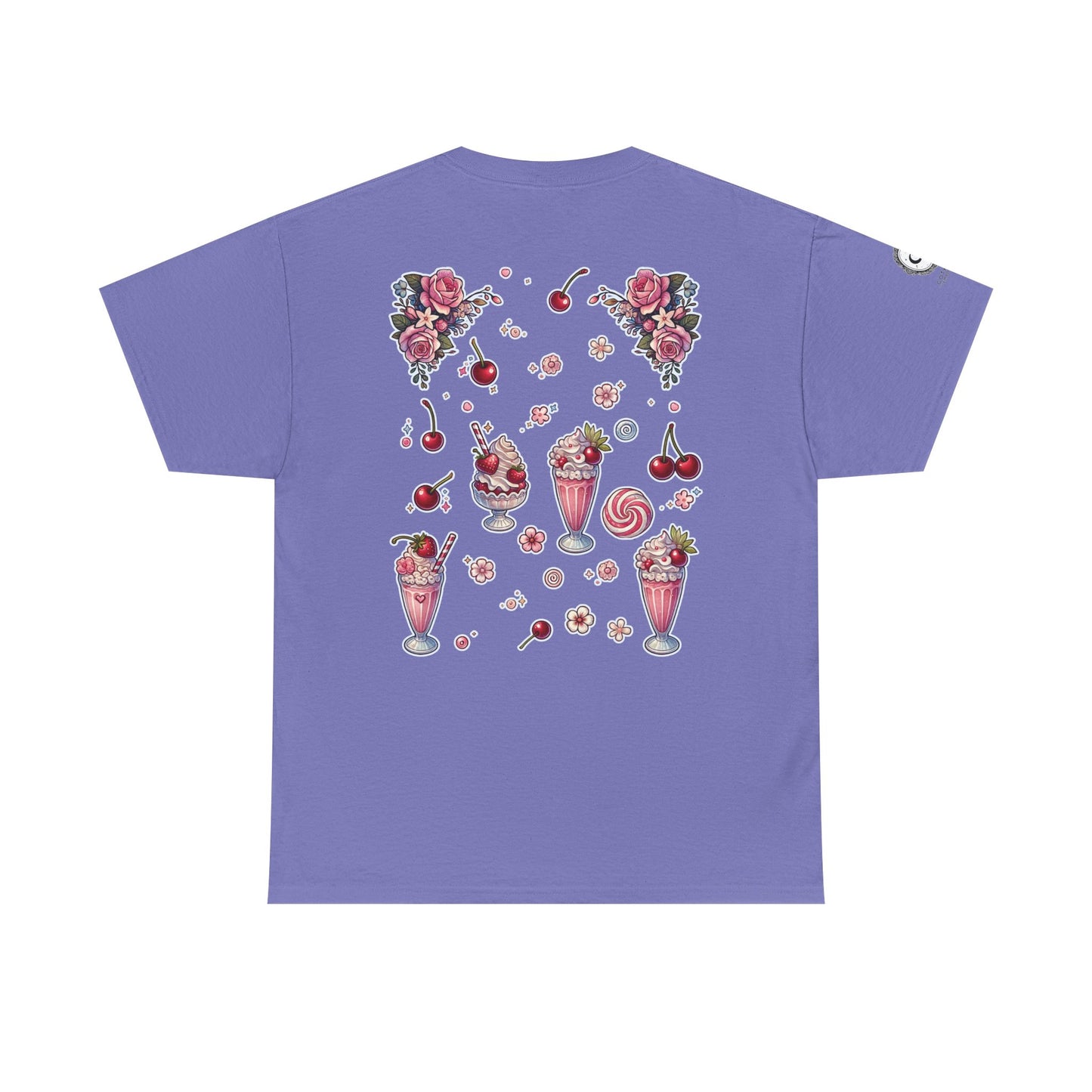 "Strawberry Milkshake" Unisex Heavy Cotton Tee