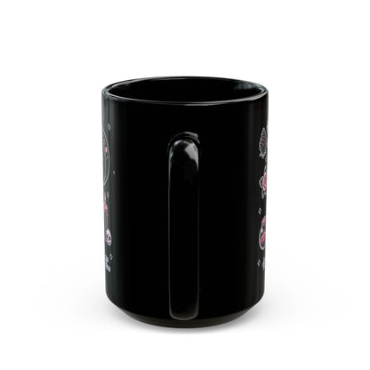 "Berry Bewitched" Black Mug (11oz, 15oz)