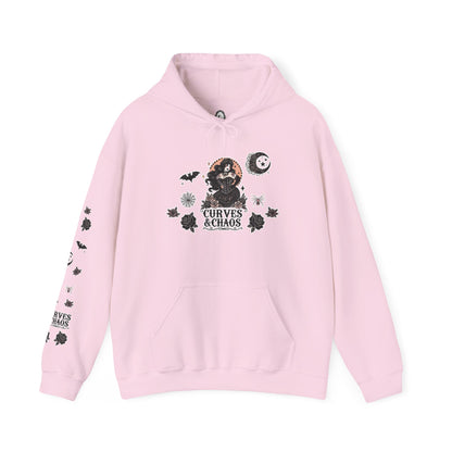 "Curves&Chaos" Unisex Heavy Blend™ Hooded Sweatshirt