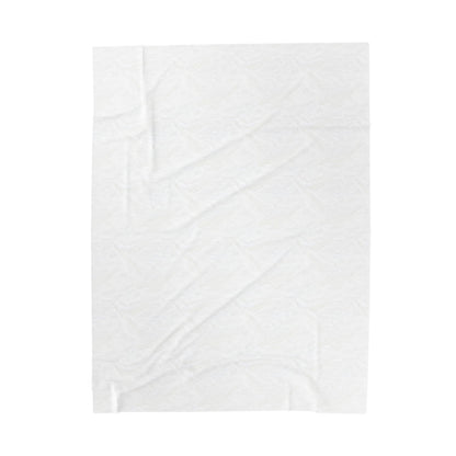 "Crystal Gem" Velveteen Plush Blanket in Black