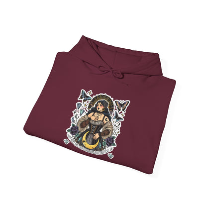 "I Remembered Who TF I Am" Unisex Heavy Blend™ Hooded Sweatshirt