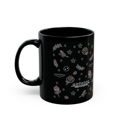 “Thicc Witchyy” Black Mug – 11oz & 15oz — brewed hot, served hexed, and thick with power 🖤🔥🧙‍♀️☕