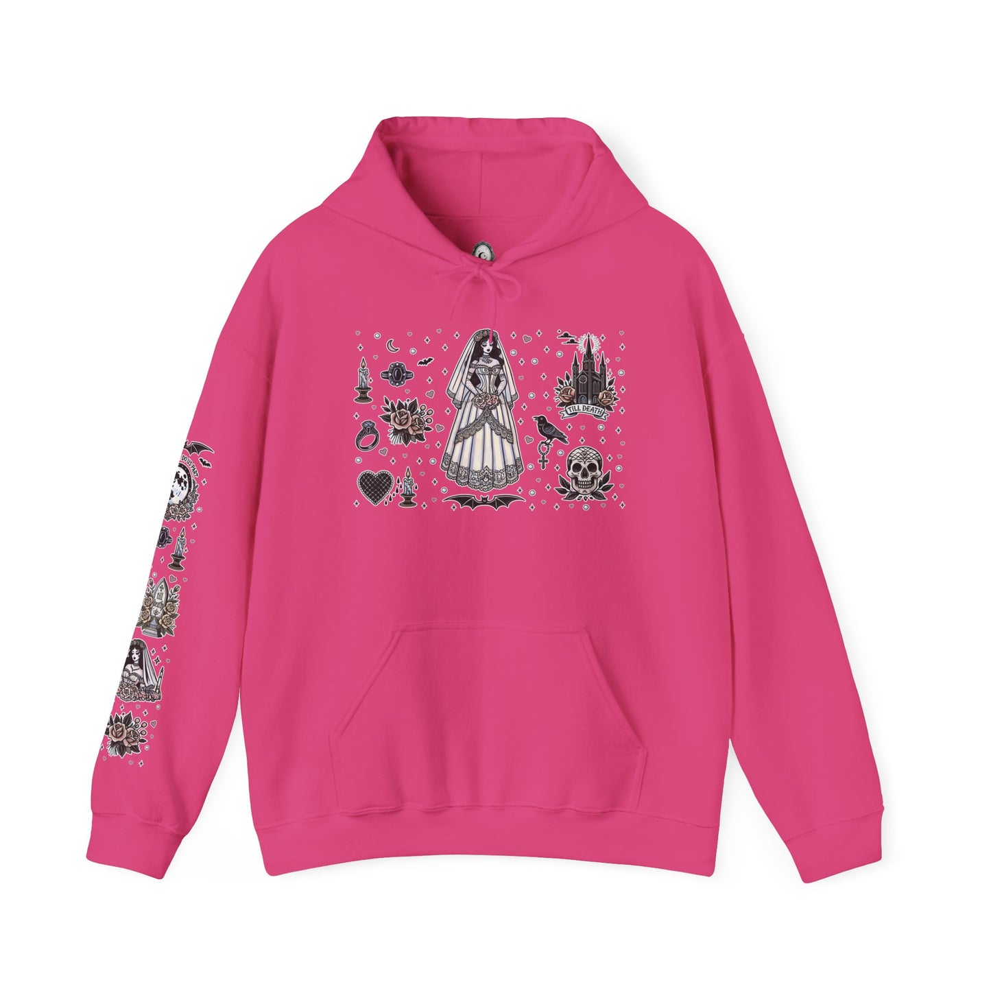"Bride" Unisex Heavy Blend™ Hooded Sweatshirt