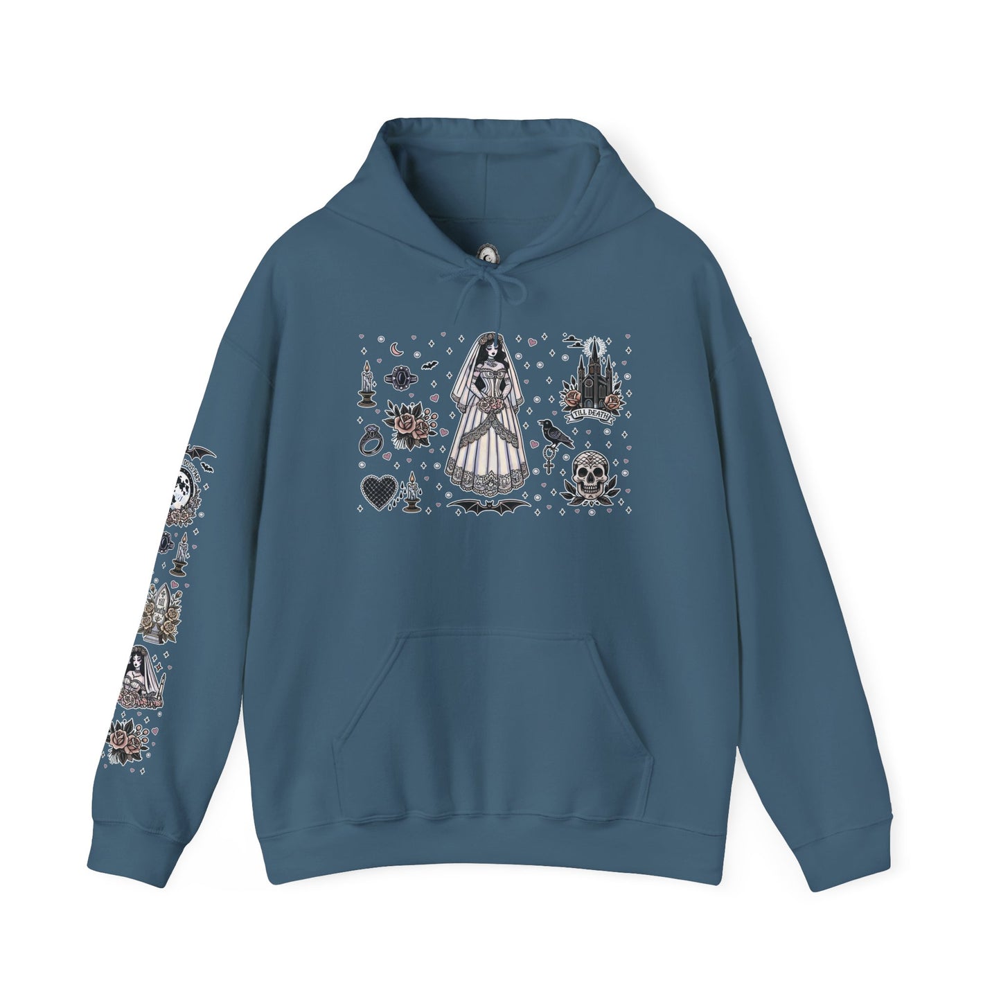 "Bride" Unisex Heavy Blend™ Hooded Sweatshirt