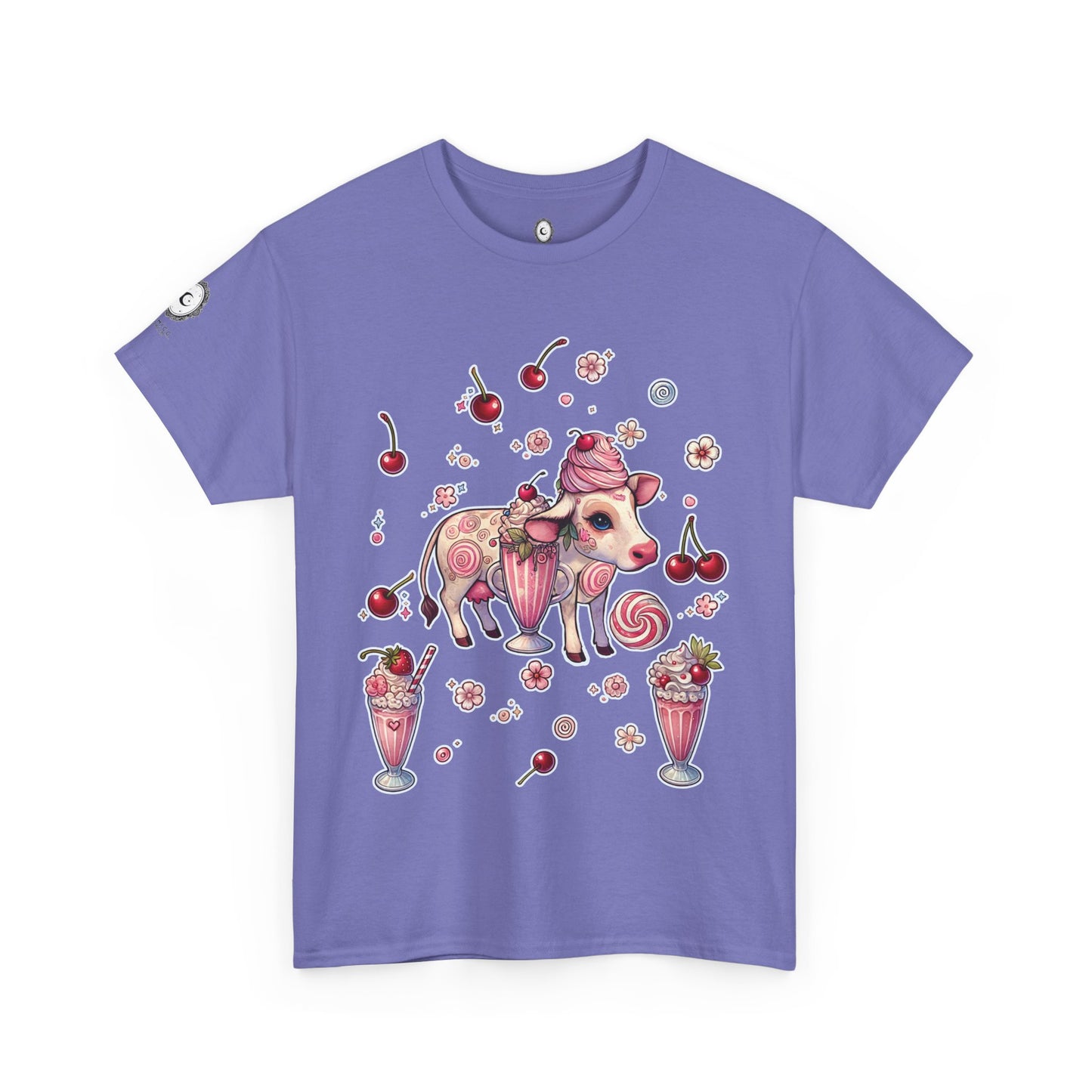 "Strawberry Milkshake" Unisex Heavy Cotton Tee