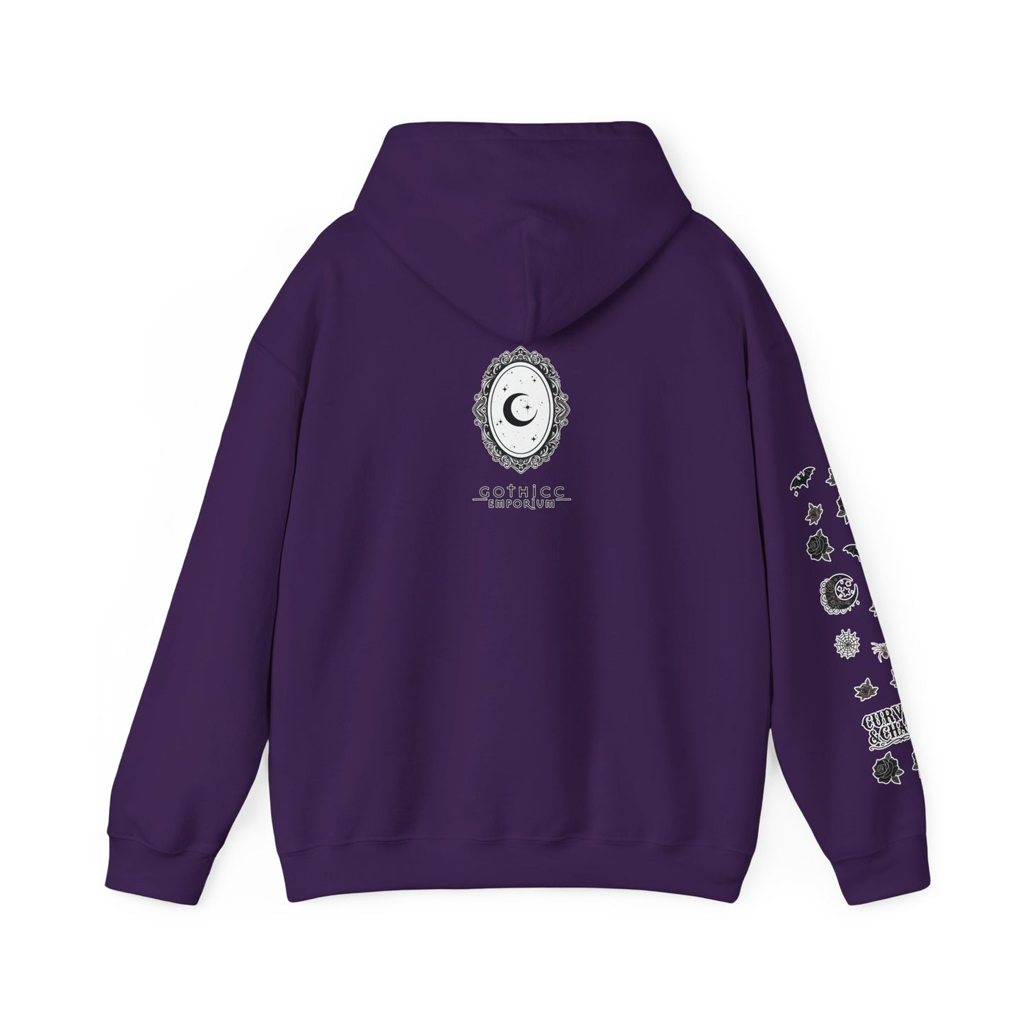 "Curves&Chaos" Unisex Heavy Blend™ Hooded Sweatshirt
