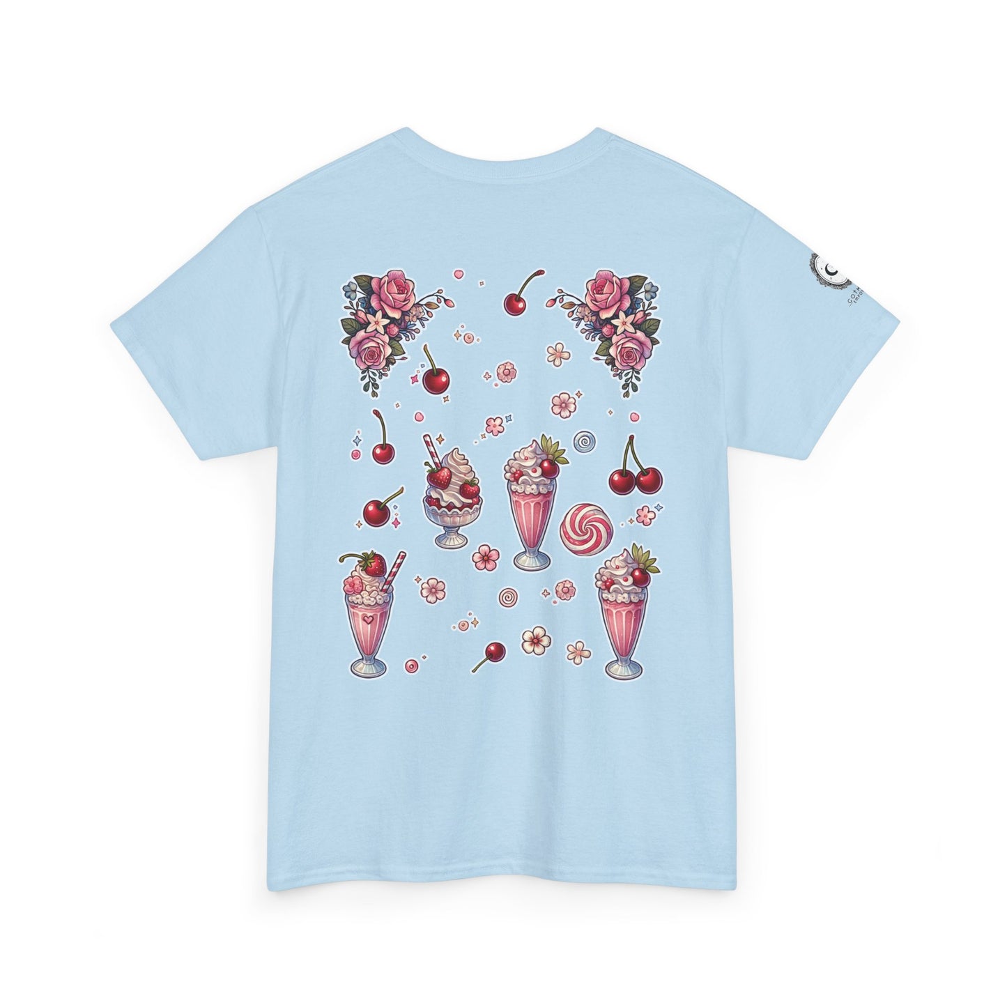 "Strawberry Milkshake" Unisex Heavy Cotton Tee