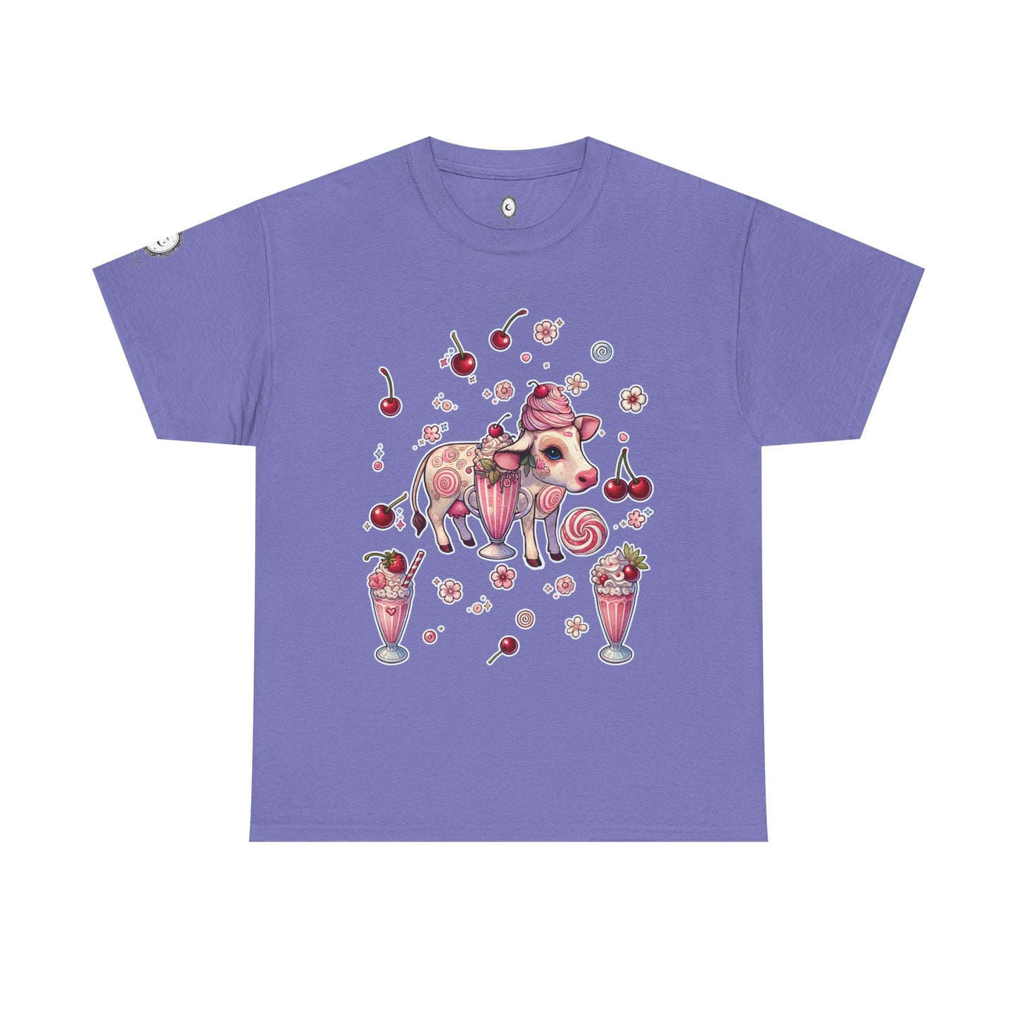 "Strawberry Milkshake" Unisex Heavy Cotton Tee