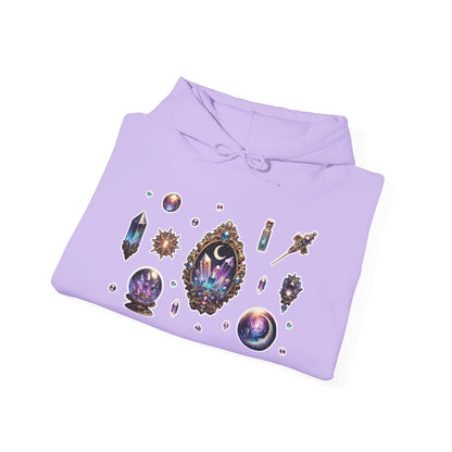 "Crystal Gem" Unisex Heavy Blend™ Hooded Sweatshirt