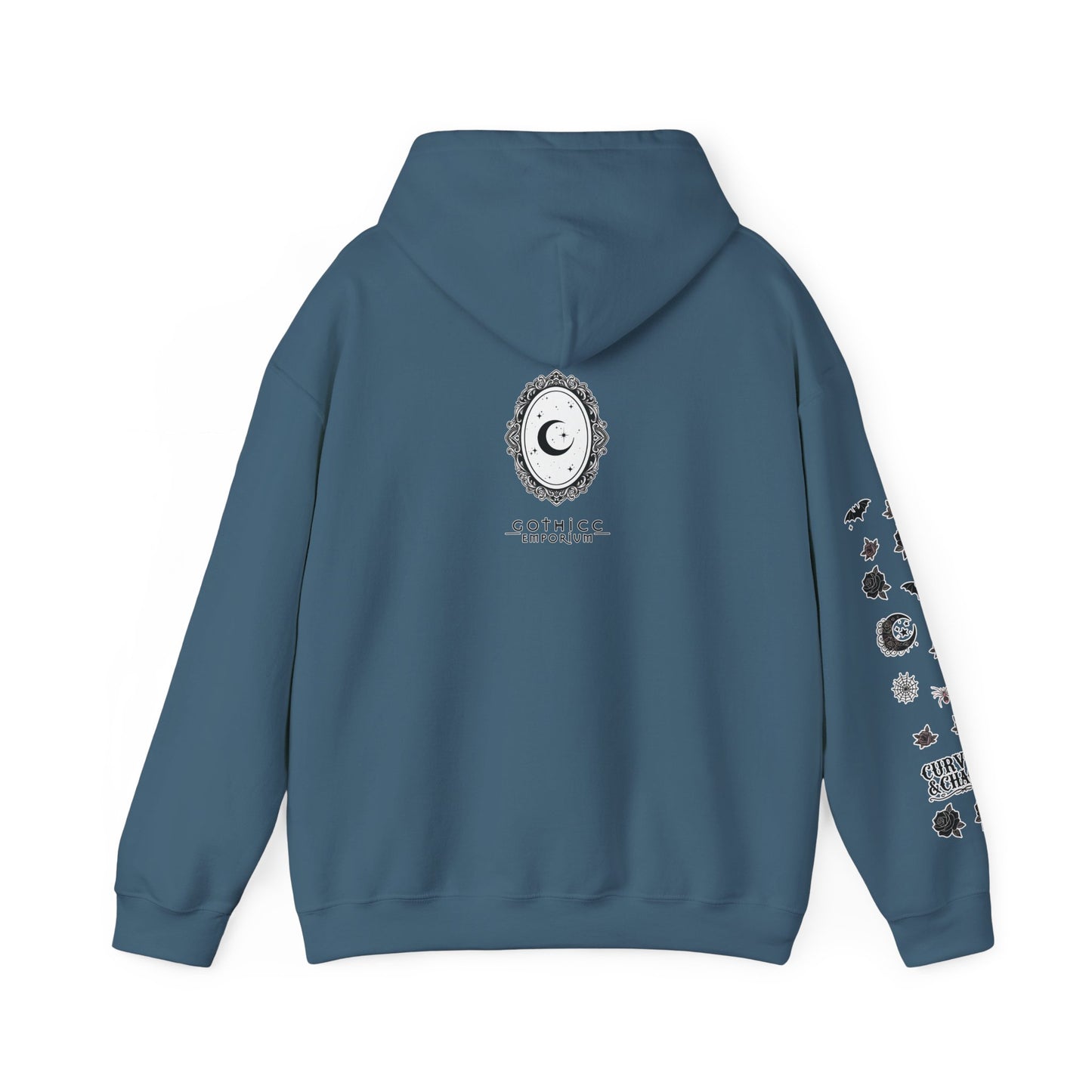 "Curves&Chaos" Unisex Heavy Blend™ Hooded Sweatshirt