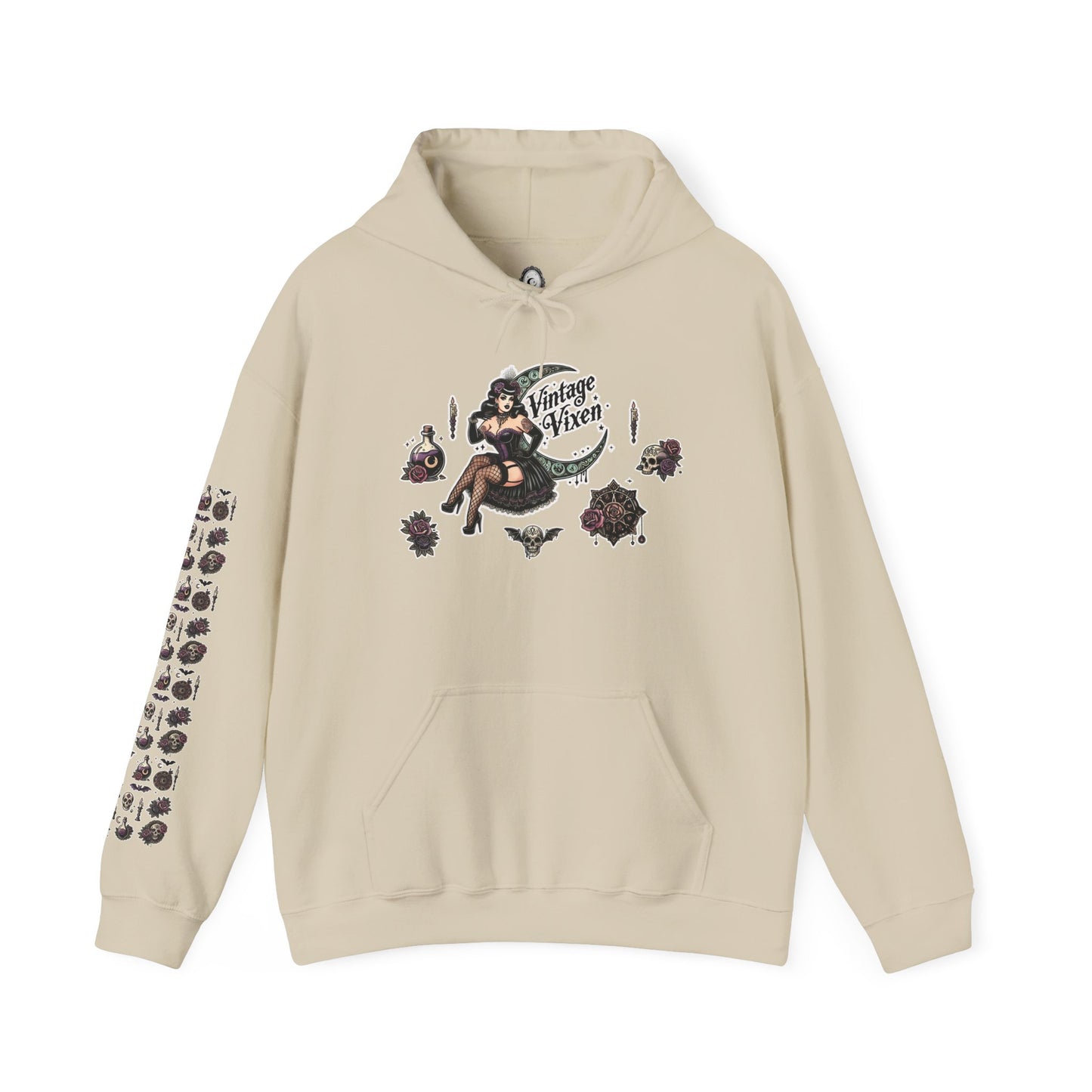 "Vintage Vixen" Unisex Heavy Blend™ Hooded Sweatshirt