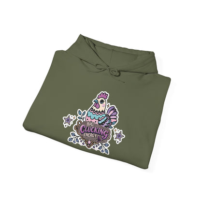"Big Clucking Energy" Unisex Heavy Blend™ Hooded Sweatshirt