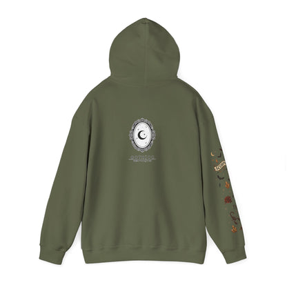 “Scorpio” Unisex Heavy Blend™ Hooded Sweatshirt — magnetic, mysterious, and deadly chic ♏🖤🦂