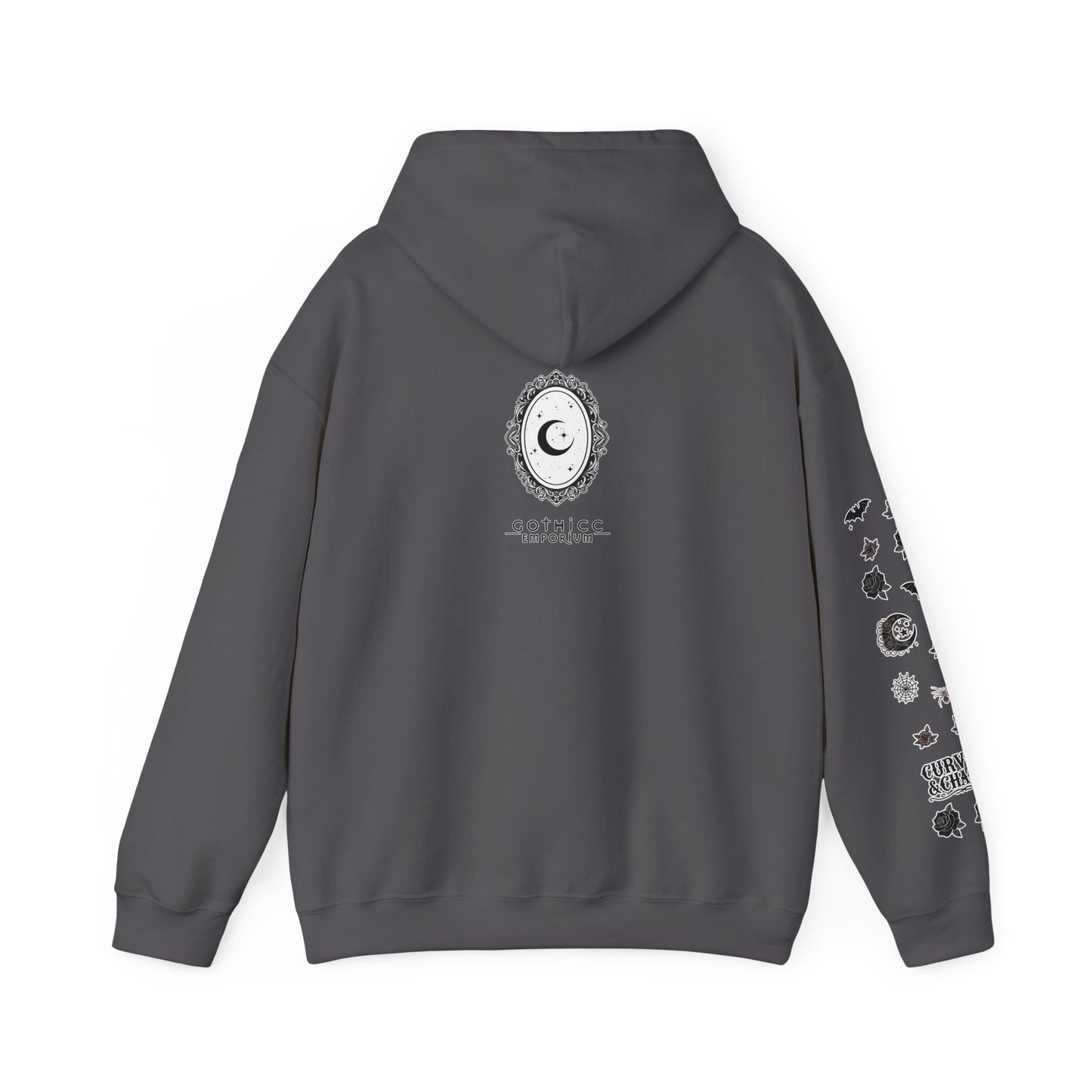 "Curves&Chaos" Unisex Heavy Blend™ Hooded Sweatshirt