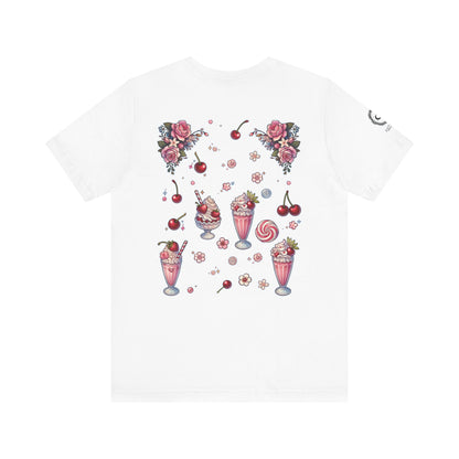 “Milkshake Cow” Unisex Jersey Short Sleeve Tee — soft, sassy, and sweet enough to spill 🐄🥤💅🖤