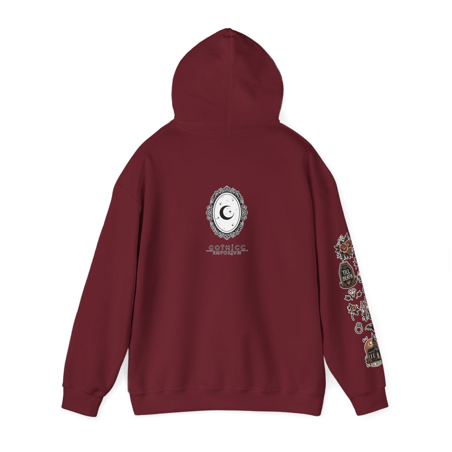 "Till Death" Unisex Heavy Blend™ Hooded Sweatshirt