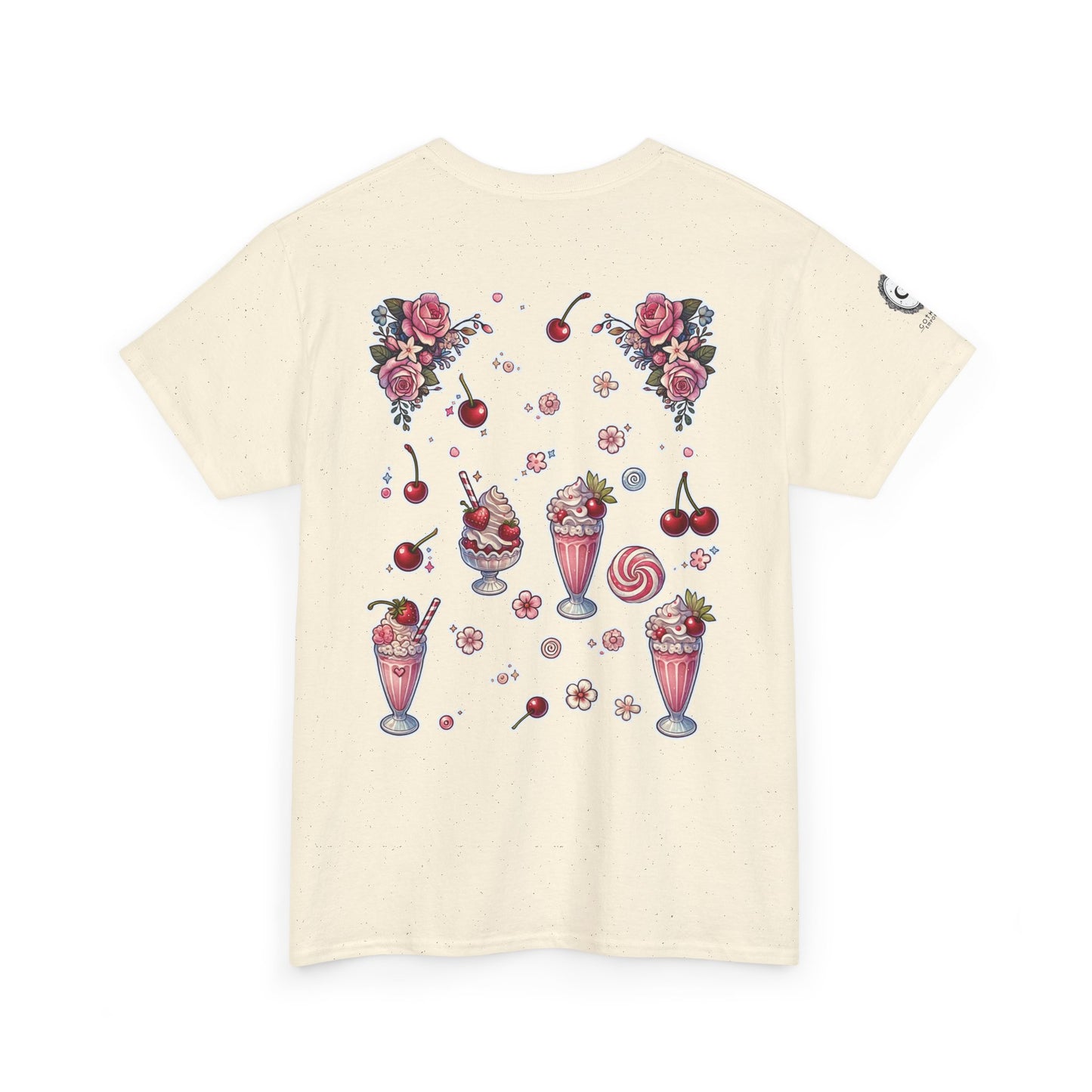 "Strawberry Milkshake" Unisex Heavy Cotton Tee