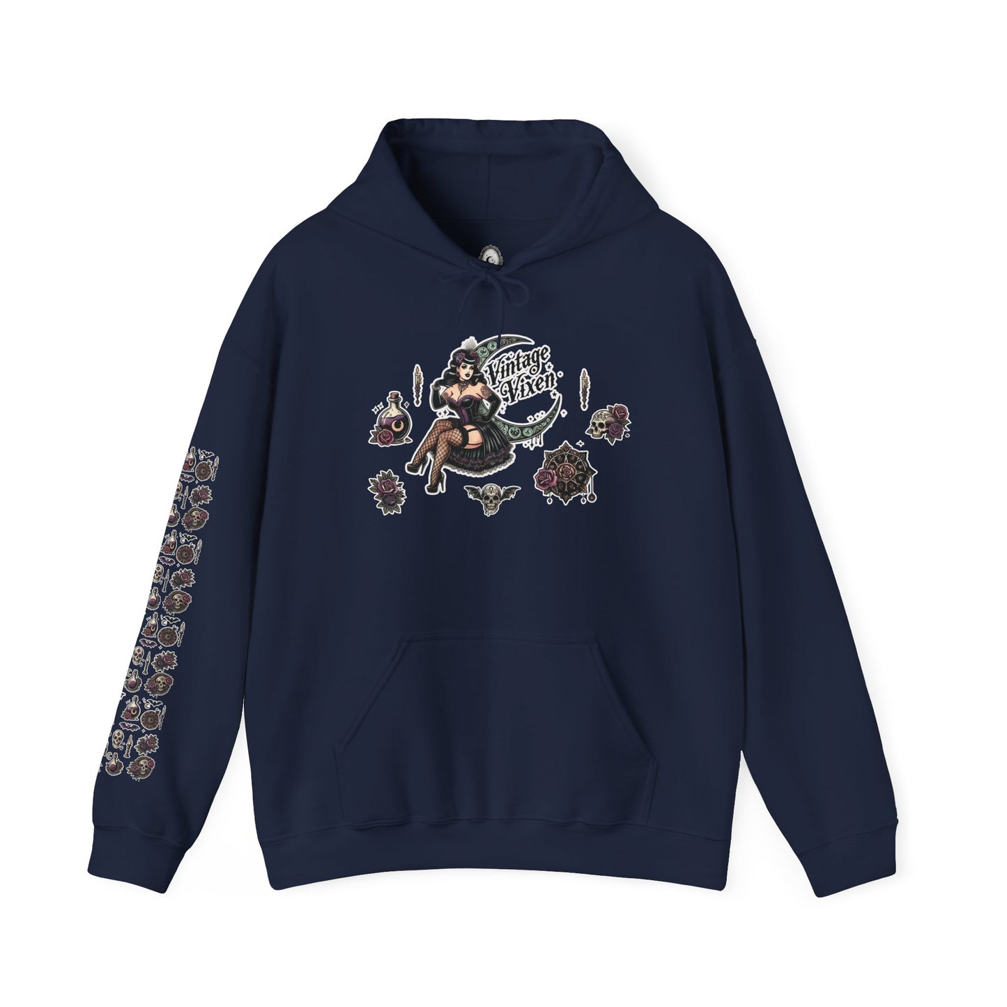 "Vintage Vixen" Unisex Heavy Blend™ Hooded Sweatshirt