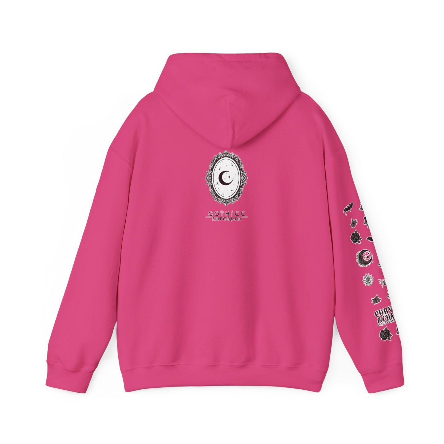 "Curves&Chaos" Unisex Heavy Blend™ Hooded Sweatshirt