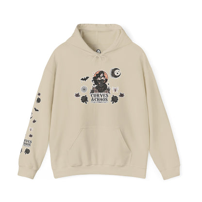 "Curves&Chaos" Unisex Heavy Blend™ Hooded Sweatshirt