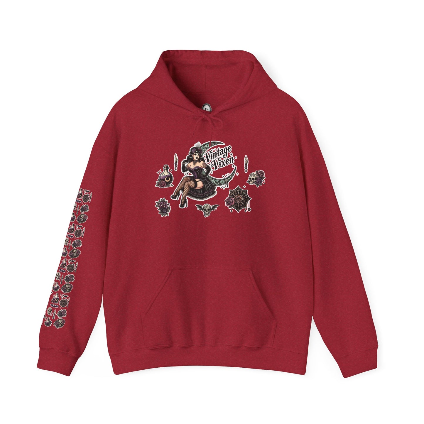 "Vintage Vixen" Unisex Heavy Blend™ Hooded Sweatshirt