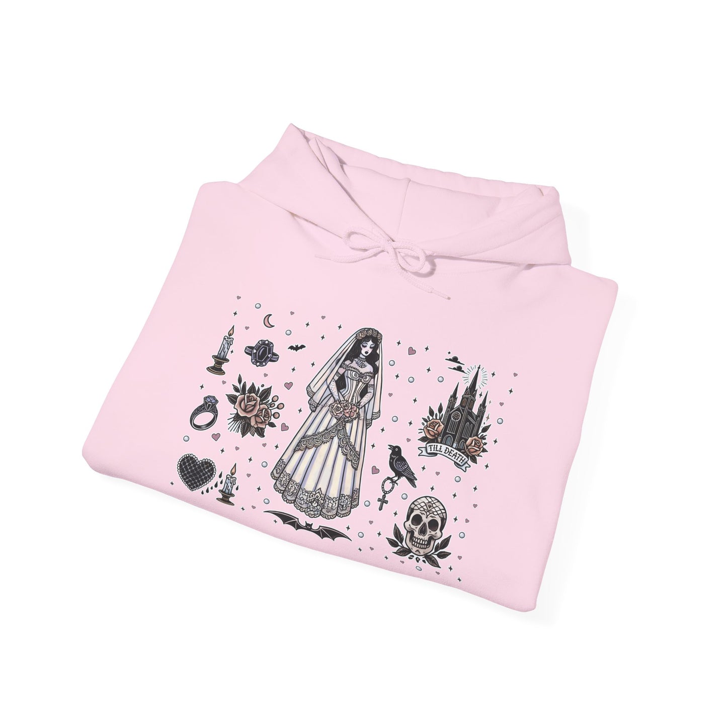 "Bride" Unisex Heavy Blend™ Hooded Sweatshirt