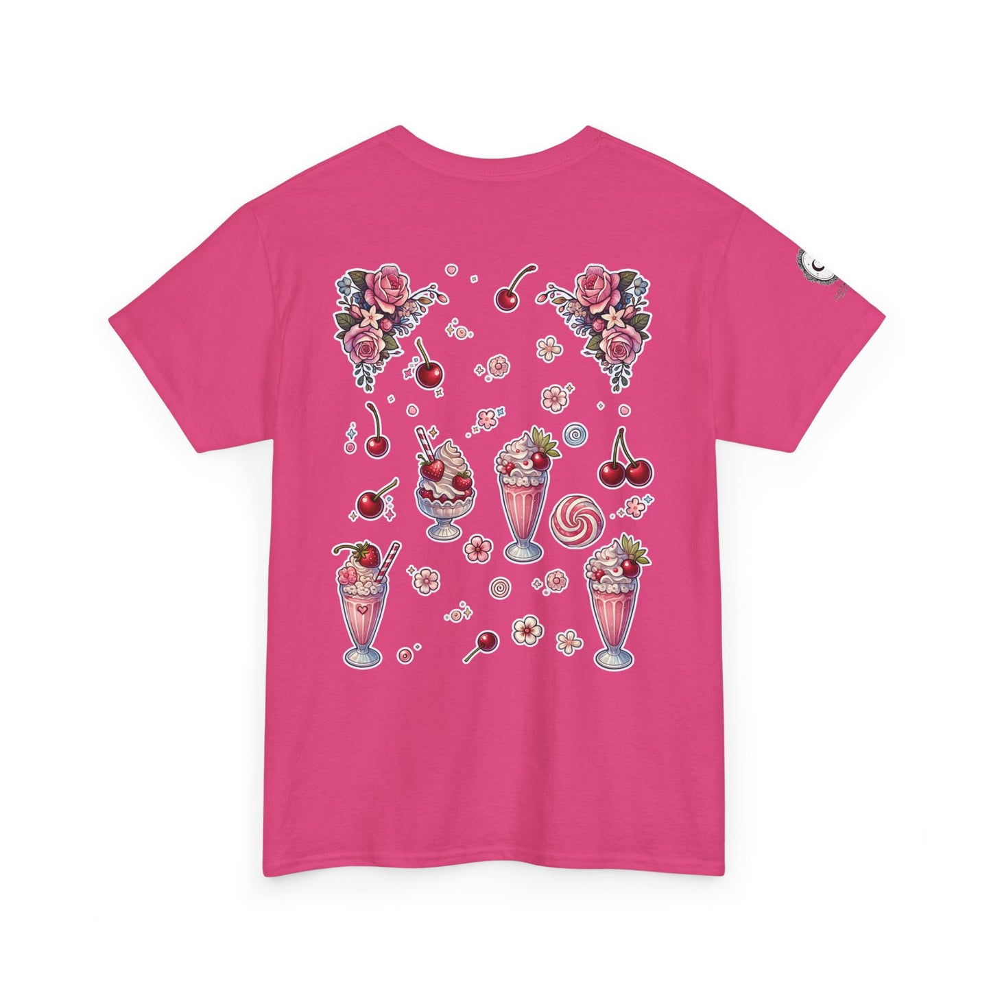 "Strawberry Milkshake" Unisex Heavy Cotton Tee