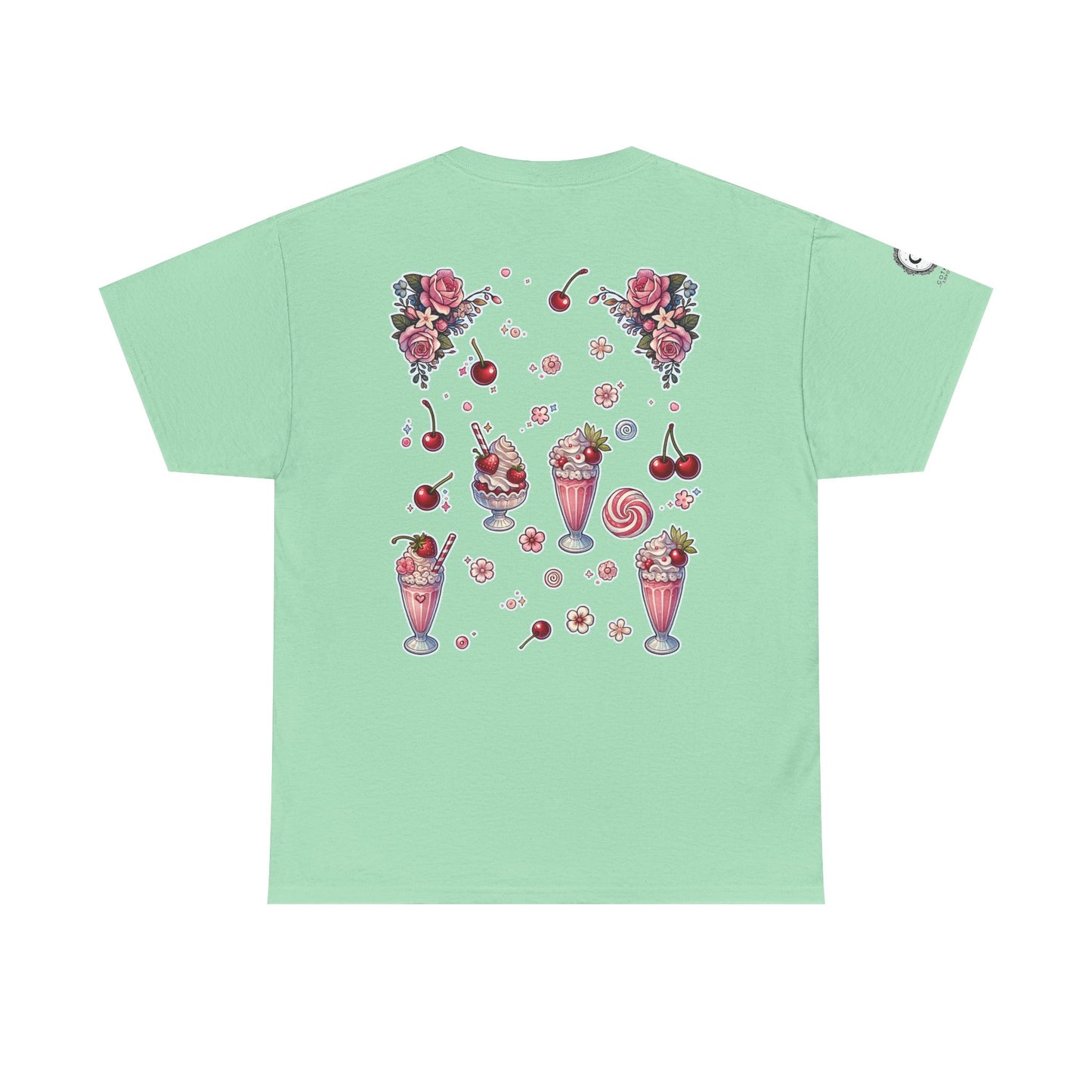 "Strawberry Milkshake" Unisex Heavy Cotton Tee