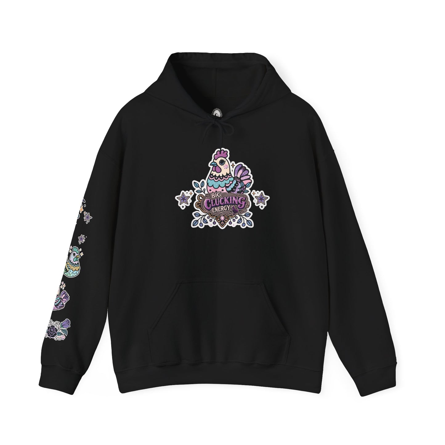 "Big Clucking Energy" Unisex Heavy Blend™ Hooded Sweatshirt