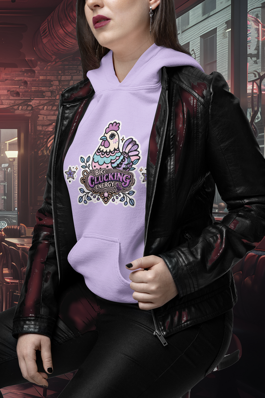 "Big Clucking Energy" Unisex Heavy Blend™ Hooded Sweatshirt