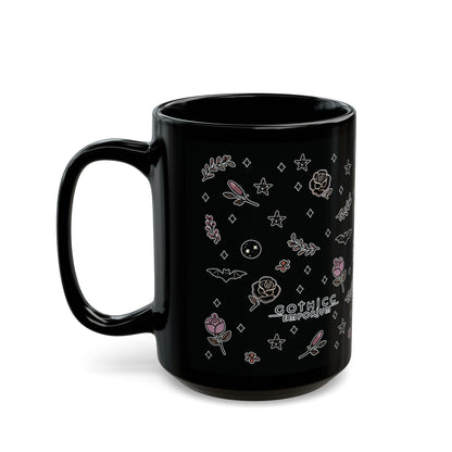 “Thicc Witchyy” Black Mug – 11oz & 15oz — brewed hot, served hexed, and thick with power 🖤🔥🧙‍♀️☕