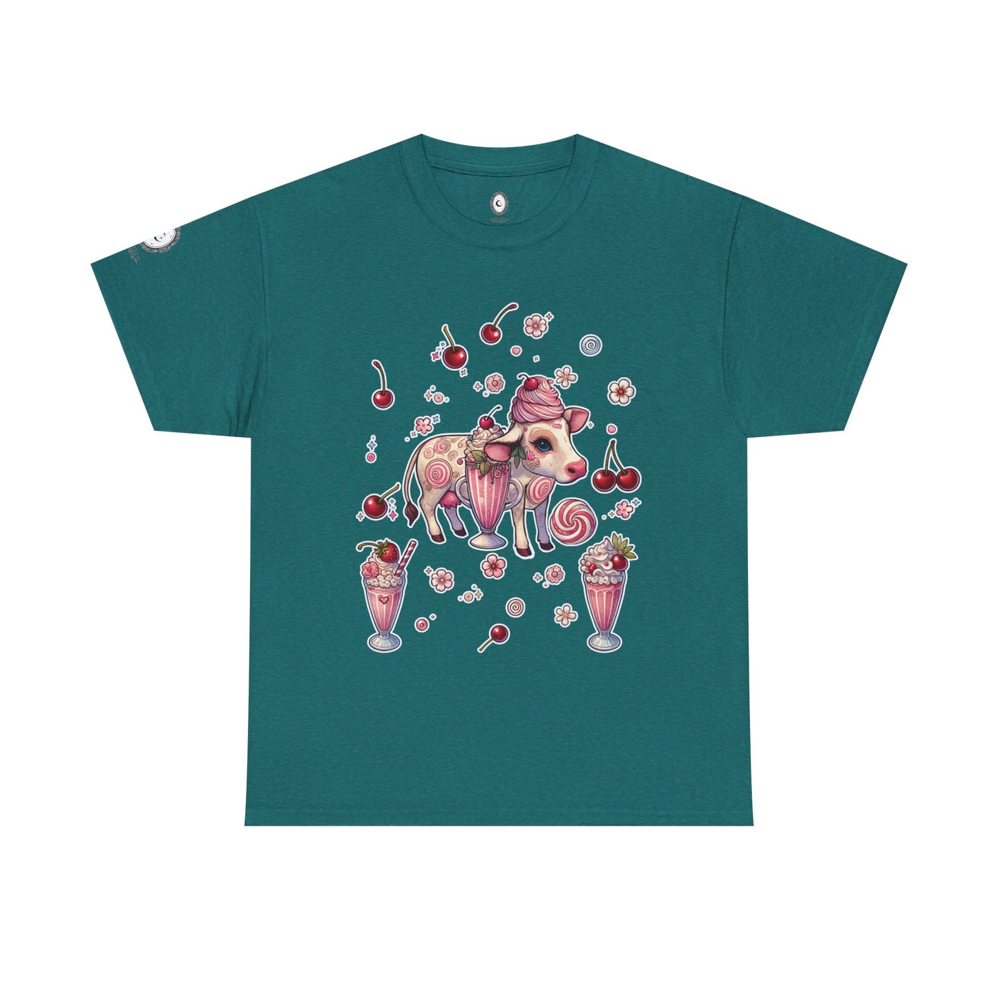 "Strawberry Milkshake" Unisex Heavy Cotton Tee