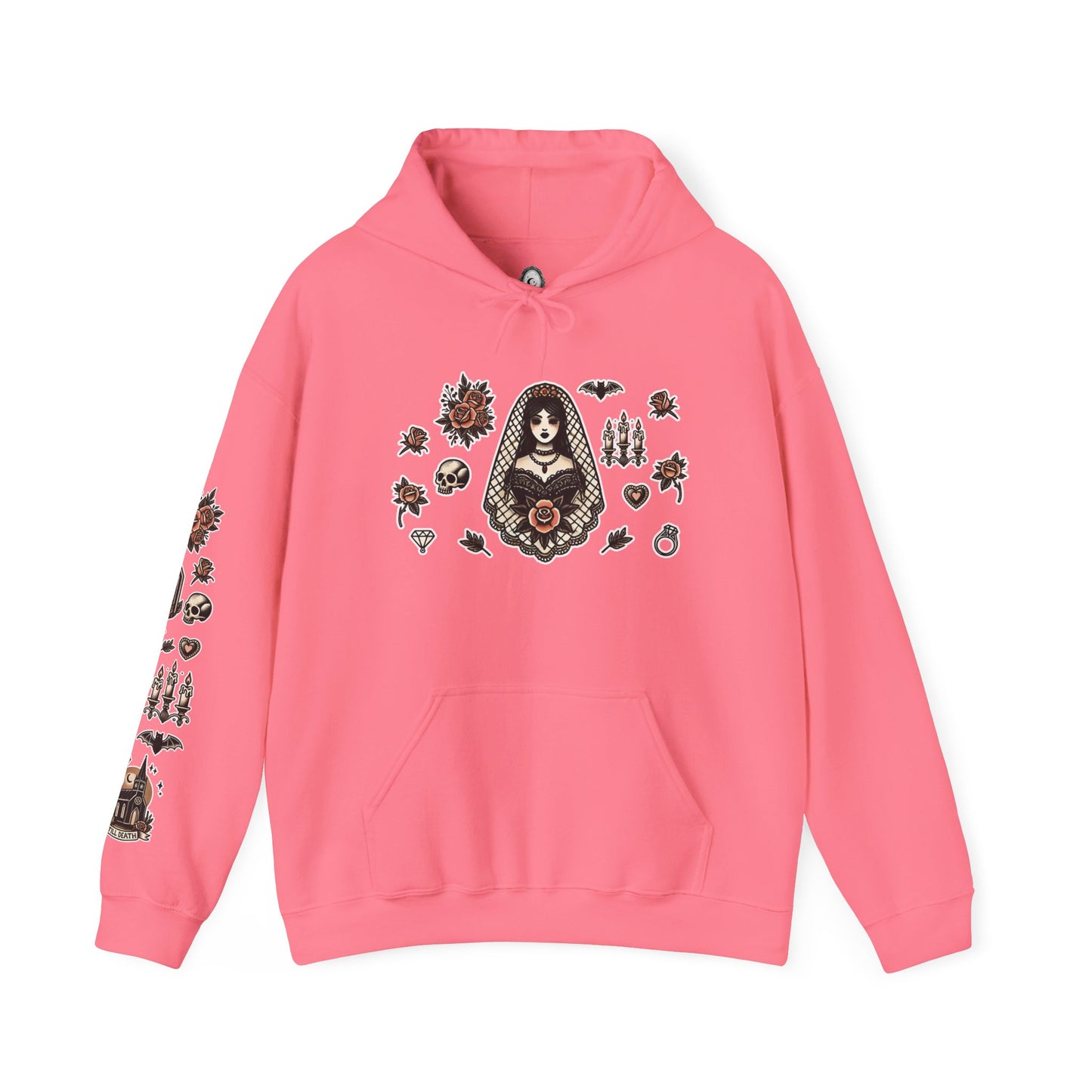 "Till Death" Unisex Heavy Blend™ Hooded Sweatshirt