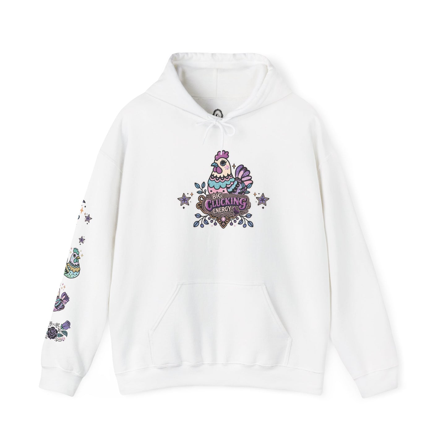 "Big Clucking Energy" Unisex Heavy Blend™ Hooded Sweatshirt