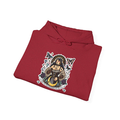 "I Remembered Who TF I Am" Unisex Heavy Blend™ Hooded Sweatshirt