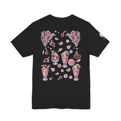 “Milkshake Cow” Unisex Jersey Short Sleeve Tee — soft, sassy, and sweet enough to spill 🐄🥤💅🖤