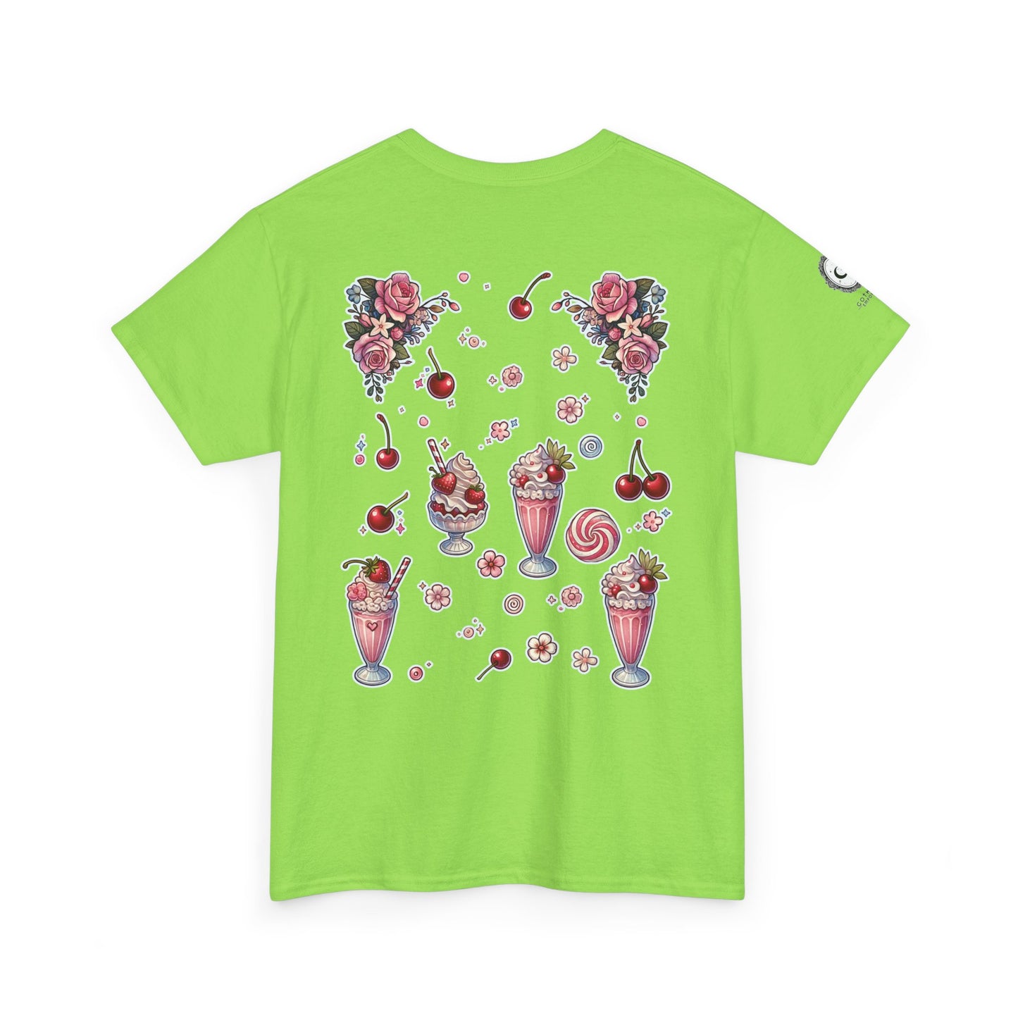 "Strawberry Milkshake" Unisex Heavy Cotton Tee