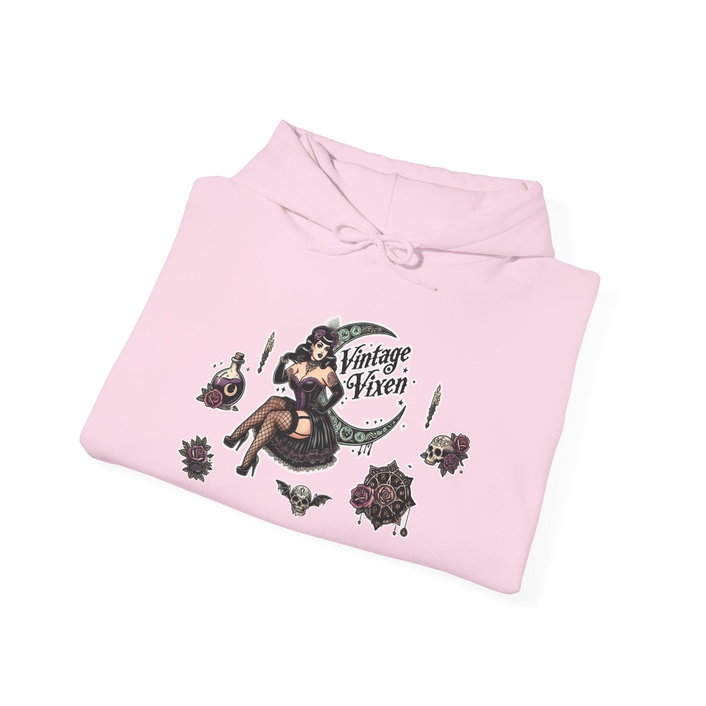 "Vintage Vixen" Unisex Heavy Blend™ Hooded Sweatshirt