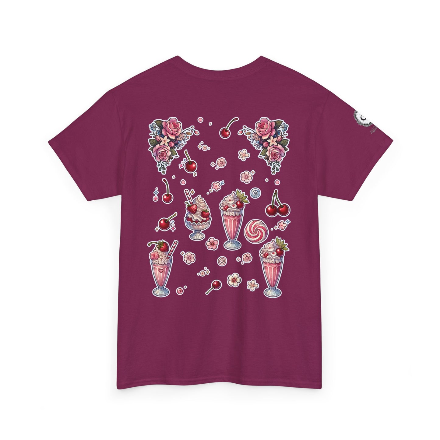 "Strawberry Milkshake" Unisex Heavy Cotton Tee